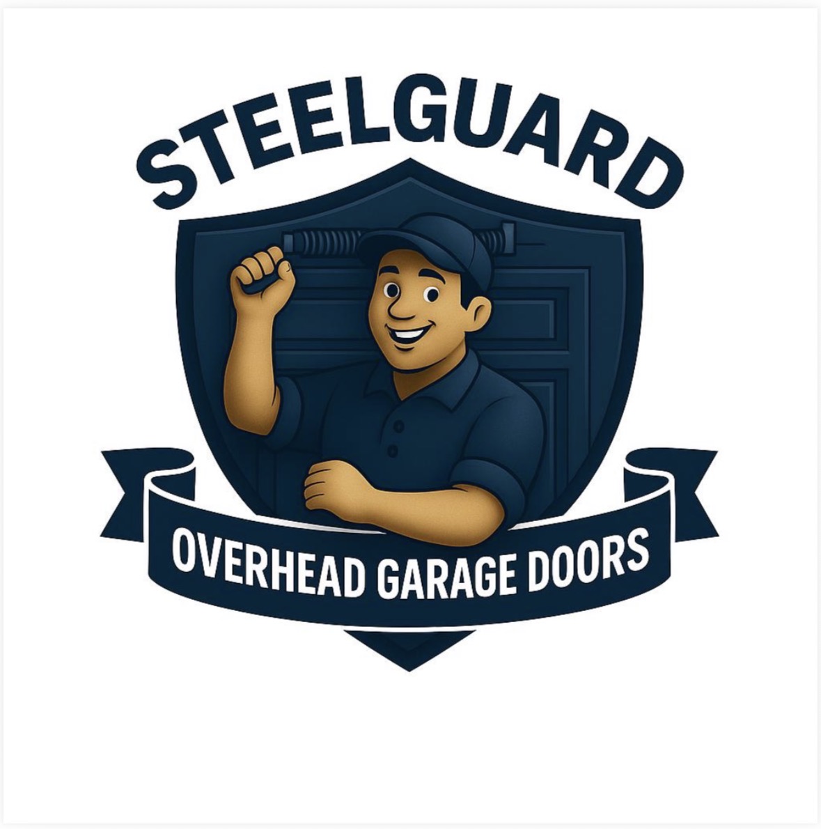 SteelGuard Overhead Garage Doors Logo