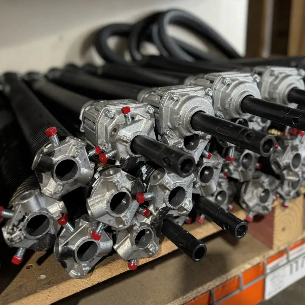 Broken garage door spring repair