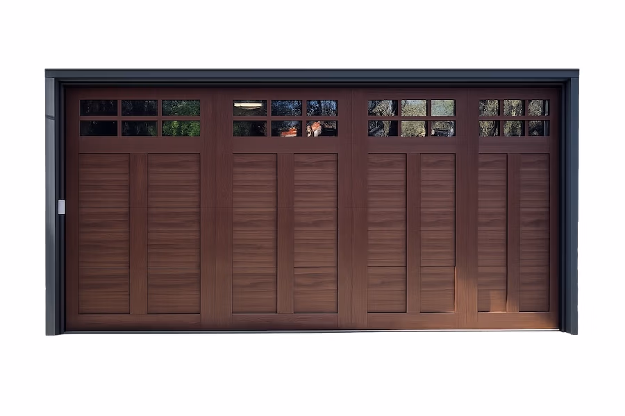 New garage door installation