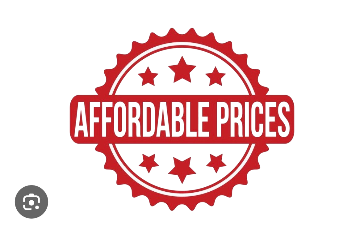 Affordable prices