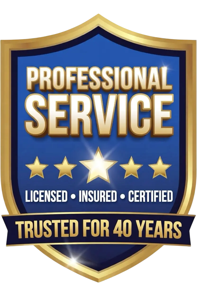 Professional service badge